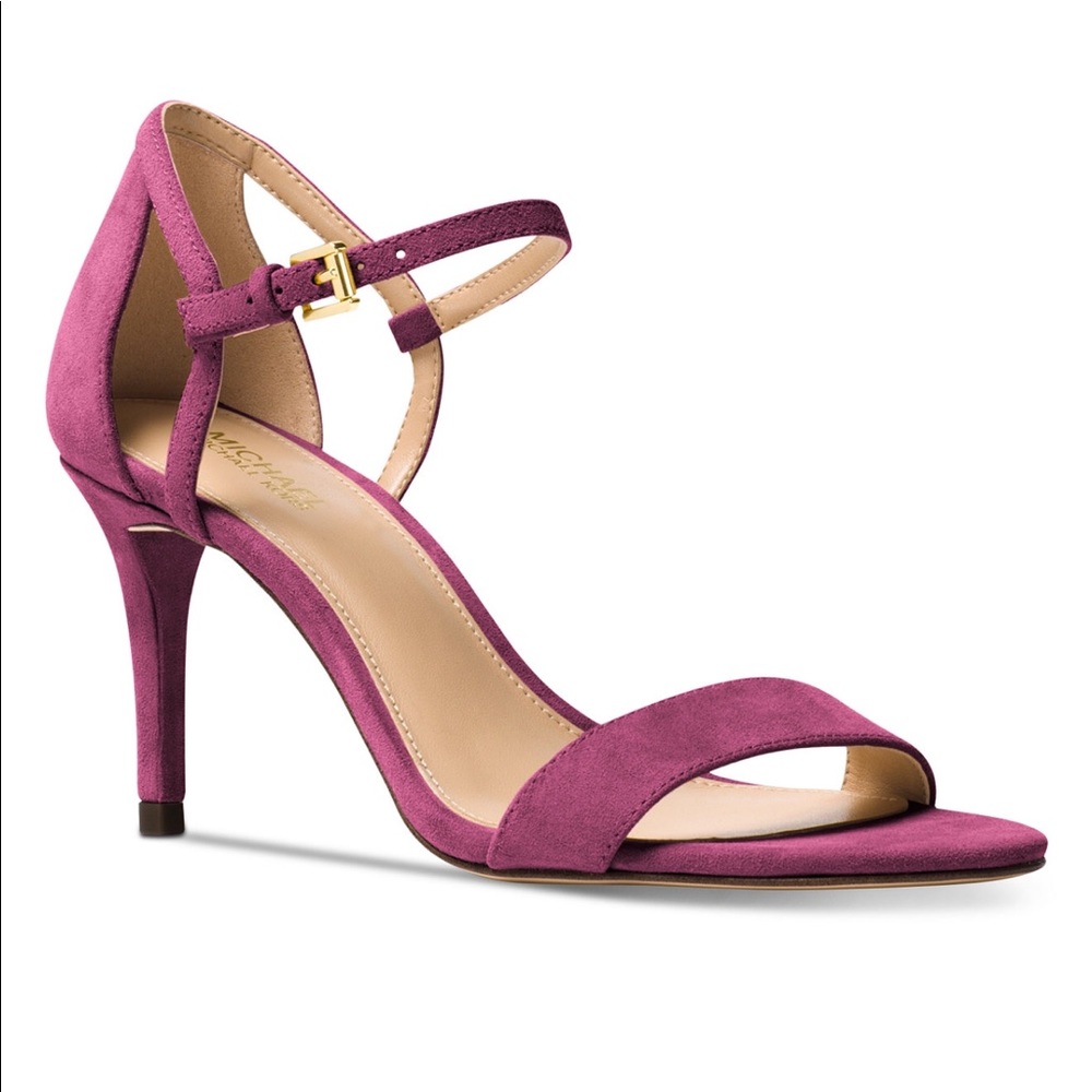 Brand New Michael Kors Maroon Heels